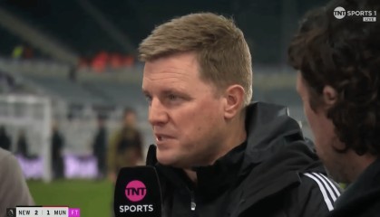 德甲投注-埃迪-豪：无论11对11还是10对11，纽卡都配得上战胜曼联